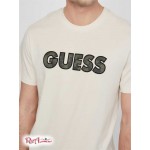 Чоловіча Футболка GUESS Factory (Glaser Camo Logo Tee) 63995-01 Quicksand