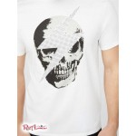 Чоловіча Футболка GUESS Factory (Grant Skull Crew Tee) 63975-01 Pure Білий