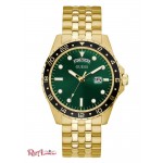 Чоловічий Годинник GUESS (Gold-Tone And Green Sport Watch) 42635-01 Multi