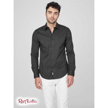 Чоловіча Сорочка (Benji Geo Shirt) 58445-01 Реактивний Чорний