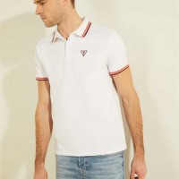 Чоловіче Поло (Sports Pique Logo Polo) 55775-01 Pure Білий