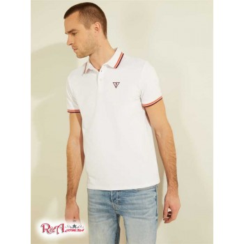 Чоловіче Поло (Sports Pique Logo Polo) 55775-01 Pure Білий