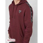 Мужское Худи GUESS Factory (Lark Logo Hoodie) 63885-01 Marmont Красный