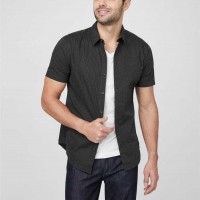 Мужская Рубашка (Darrow Polka Dot Shirt) 58195-01 Реактивний Черный