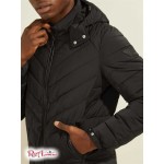 Мужская Куртка GUESS (Eco Quilted Jacket) 59525-01 Реактивний Черный