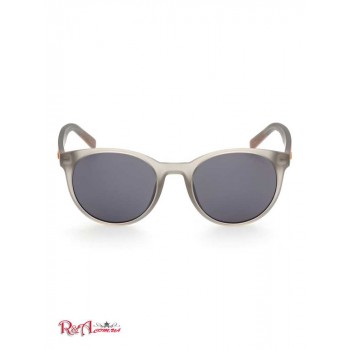 Чоловічі Сонцезахисні Окуляри (Round Sunglasses) 60145-01 Сірий