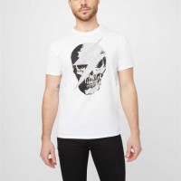 Мужская Футболка (Grant Skull Crew Tee) 63975-01 Pure Белый