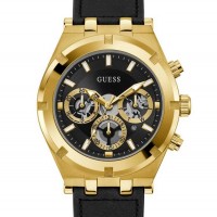 Мужские Часы (Gold-Tone and Leather Multifunction Watch) 56175-01 Multi Мужские Часы (Gold-Tone and Leather Multifunction Watch) 56175-01 Multi