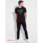 Мужская Футболка GUESS (Iridescent Logo Graphic Tee) 41905-01 Реактивний Черный