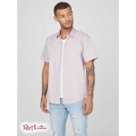 Мужская Рубашка GUESS Factory (Darrow Slim Short-Sleeve Shirt) 57985-01 Сиреневый Mist