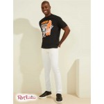 Чоловіча Футболка GUESS (Japan Subway Graphic Tee) 64735-01 Jet Black