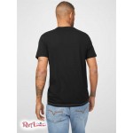 Чоловіча Футболка GUESS Factory (Lanley Logo Tee) 58465-01 Реактивний Чорний