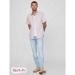 Мужская Рубашка GUESS Factory (Darrow Slim Short-Sleeve Shirt) 57985-01 Сиреневый Mist