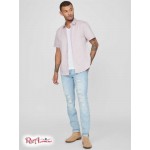 Мужская Рубашка GUESS Factory (Darrow Slim Short-Sleeve Shirt) 57985-01 Сиреневый Mist