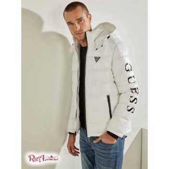 Мужская Куртка (Anthony Logo Puffer Jacket) 59785-01 Pure Белый Мульти