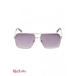 Мужские Солнцезащитные Очки GUESS Factory (Metal Navigator Sunglasses) 64085-01 Серебряный