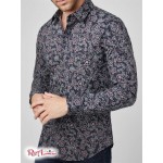 Чоловіча Сорочка GUESS Factory (Jaxon Printed Shirt) 58185-01 Jeans Indigo