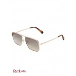 Мужские Солнцезащитные Очки GUESS (Top Bar Aviator Sunglasses) 42755-01 Золотой