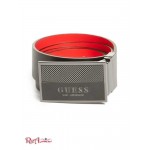 Мужской Ремень GUESS Factory (Enamel Logo Plaque Belt) 56686-01 603 Красный