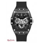 Чоловічий Годинник GUESS (Black And Silver-Tone Multifunction Watch) 56206-01 Multi