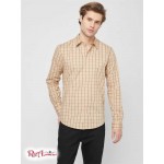 Мужская Рубашка GUESS Factory (Hale Grid Shirt) 63936-01 Dulce Creme Мульти