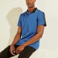 Чоловіче Поло (Pique Logo-Taping Polo) 55726-01 Electric Sapphire