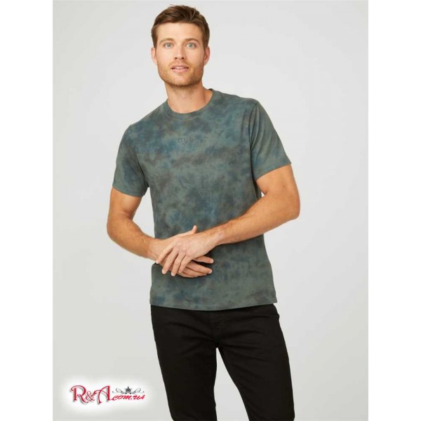 Чоловіча Футболка GUESS Factory (Telly Tie-Dye Crewneck Tee) 57996-01 Камуфляж