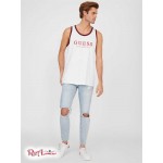 Чоловічий Танк GUESS Factory (Nichols Embroidered Logo Tank) 58496-01 Pure Білий