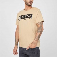 Чоловіча Футболка (Greg Foil Logo Tee) 58216-01 Підсмажена Taupe