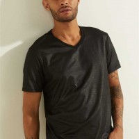 Мужская Футболка (Mason Yoke V-Neck Tee) 41896-01 Реактивний Черный