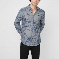 Чоловіча Сорочка (Timon Floral Shirt) 63996-01 Сірий