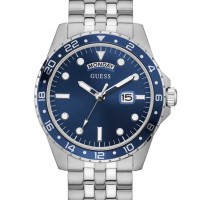 Часы Silver Tone And Blue Sport для Мужчин 42636-01 Мульти