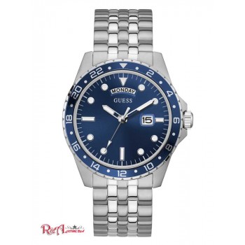 Чоловічий Годинник (Silver Tone And Blue Sport Watch) 42636-01 Multi