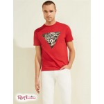 Чоловіча Футболка GUESS (Tiger Logo Tee) 59536-01 Varsity Червоний