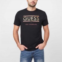 Чоловіча Футболка (Din Logo Tee) 53696-01 Реактивний Чорний