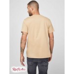 Чоловіча Футболка GUESS Factory (Greg Foil Logo Tee) 58216-01 Підсмажена Taupe