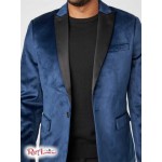 Мужской Блейзер GUESS Factory (Jeffri Velvet Blazer) 37246-01 Синий