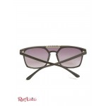 Мужские Солнцезащитные Очки GUESS Factory (Square Shield Sunglasses) 64046-01 Черный