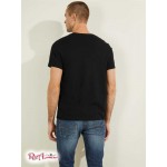 Мужская Футболка GUESS (Hologram Logo Tee) 41866-01 Реактивний Черный