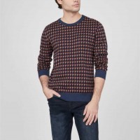 Мужской Свитер (Manny Geometric Sweater) 63956-01 Jet Black Multi