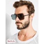 Мужские Солнцезащитные Очки GUESS (Top Bar Aviator Sunglasses) 42756-01 Tonga WПепельно-Серый 32\"