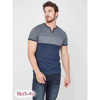 Чоловіча Футболка (Franz Slit Tee) 53756-01 Синій