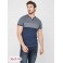 Мужская Футболка (Franz Slit Tee) 53756-01 Синий