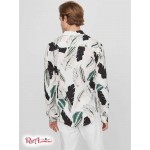 Чоловіча Сорочка GUESS Factory (Joey Leaf Printed Shirt) 64016-01 Pure Білий Мульті