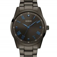 Мужские Часы (Gunmetal And Blue Analog Watch) 41376-01 Gunmetal