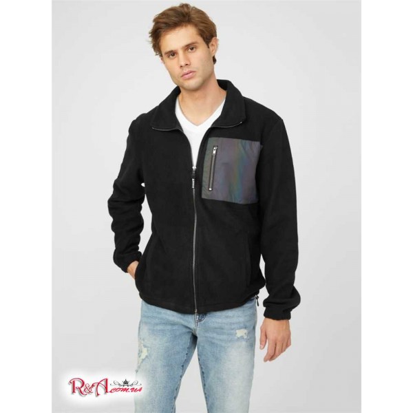 Чоловіча Куртка GUESS Factory (Lloyd Polar Fleece) 58306-01 Реактивний Чорний Чоловіча Куртка GUESS Factory (Lloyd Polar Fleece) 58306-01 Реактивний Чорний
