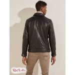 Чоловіча Куртка GUESS (Leather Trucker Jacket) 59586-01 Jet Black Чоловіча Куртка GUESS (Leather Trucker Jacket) 59586-01 Jet Black