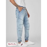 Мужские Джоггеры GUESS Factory (Cam Super Stretch Denim Joggers) 63776-01 Светлый WПепельно-Серый