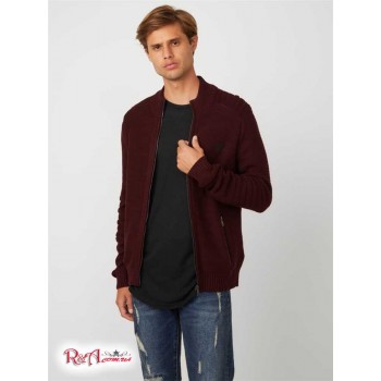 Чоловічий Светр (Charlie Solid Zip-Up Sweater) 37166-01 Marmont Red