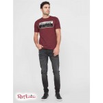 Мужской Crew GUESS Factory (Geralt Logo Crew) 58156-01 Marmont Красный